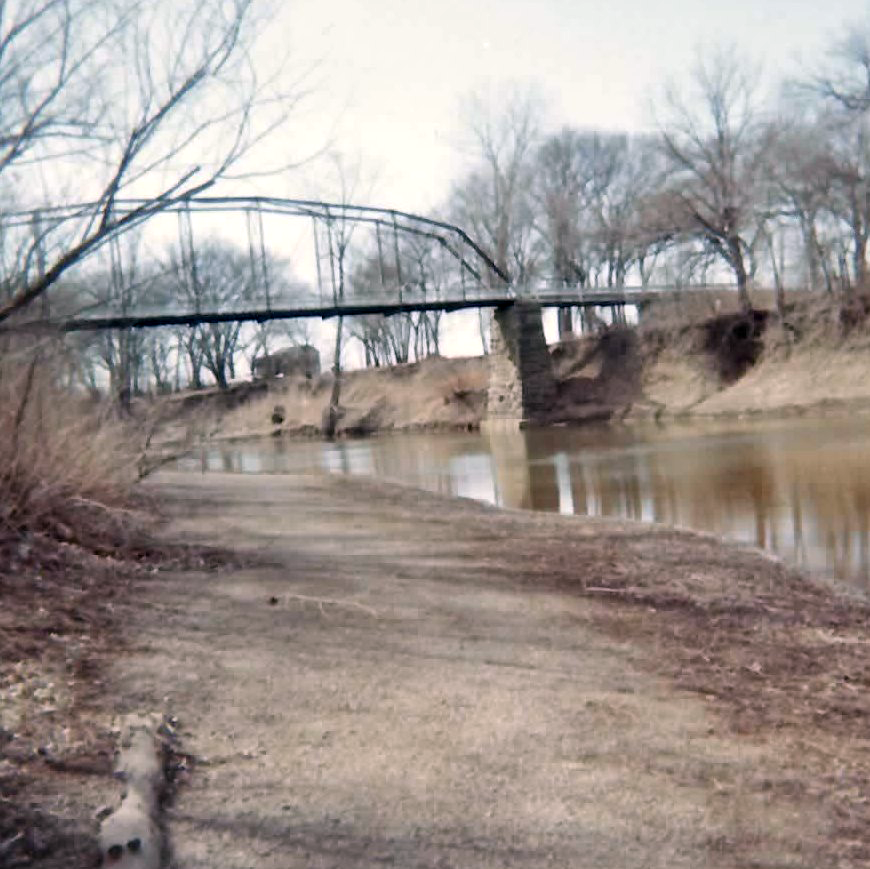 Neosho River Bridge, 1966